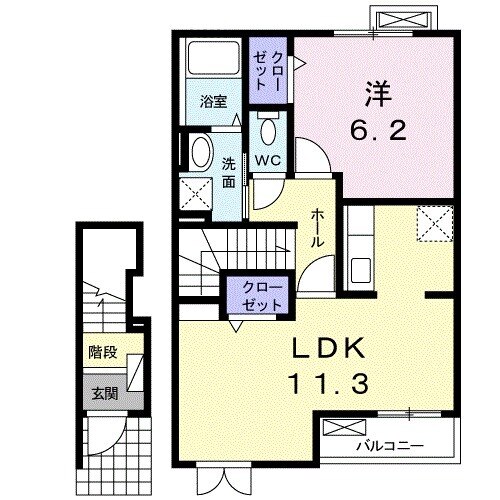 ベスタ・マルカの間取り