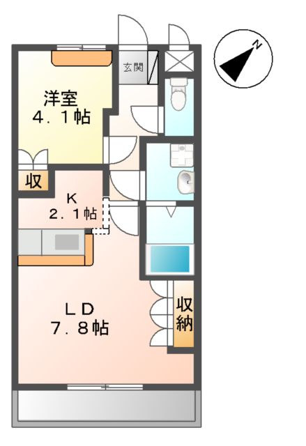 フォレストヴィラの間取り