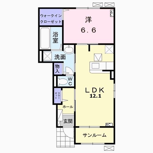 オパルスの間取り