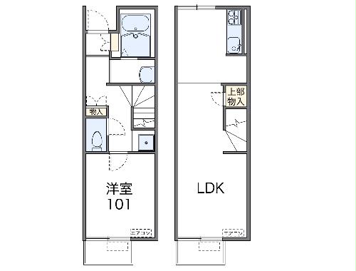 レオネクストパトリアの間取り