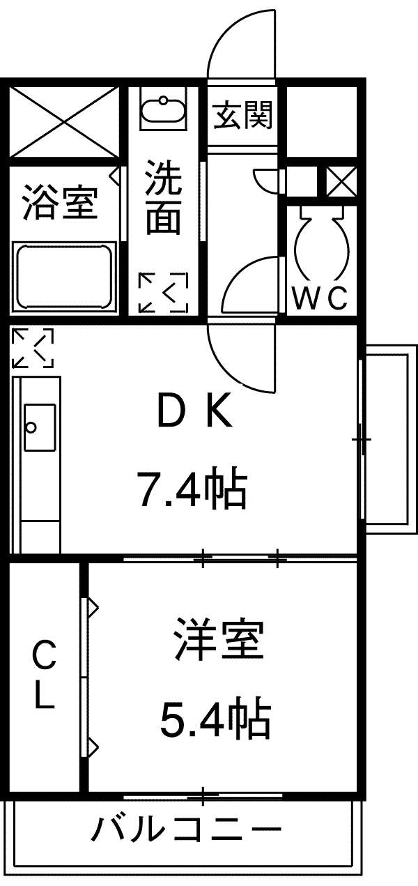 ソレアード・ゼンの間取り