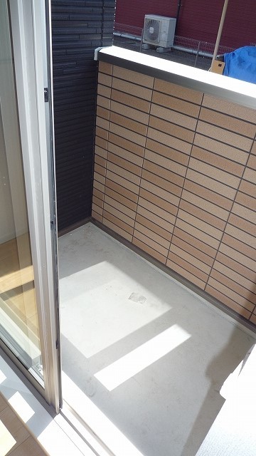 12/24 バルコニー