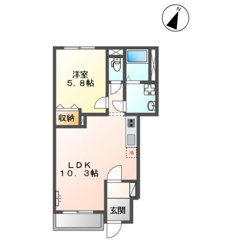 アメニティハウスの間取り