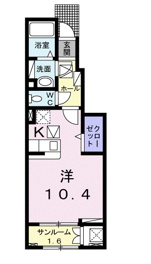 イル ヴェント ヴェルデの間取り
