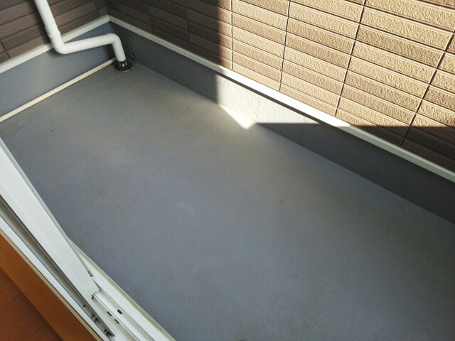 12/24 バルコニー