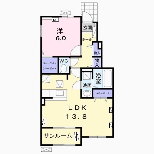 オークフィールドの間取り
