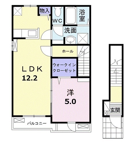 オランジュ・メゾンの間取り