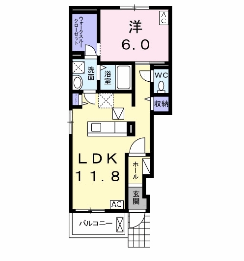 グラン アズールの間取り