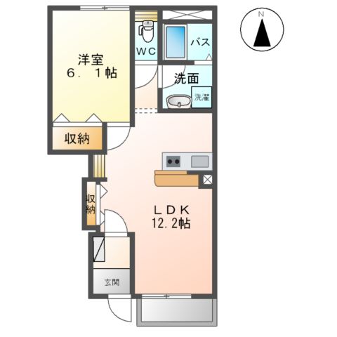 パークハイムの間取り