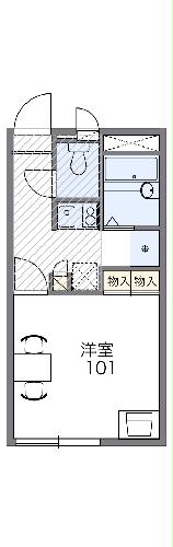 レオパレスとあむの間取り