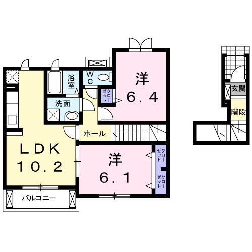 サニーホームズの間取り