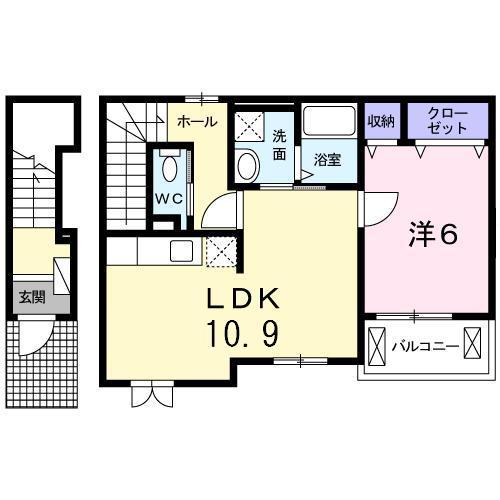 アロッジオ72の間取り