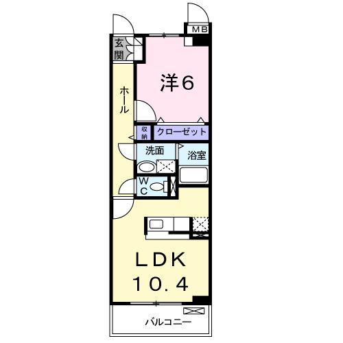 フィールド ア カラーステージの間取り