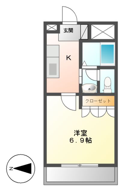 コーラルリーフの間取り