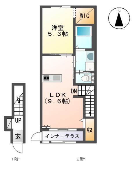 レジデンス桜の間取り