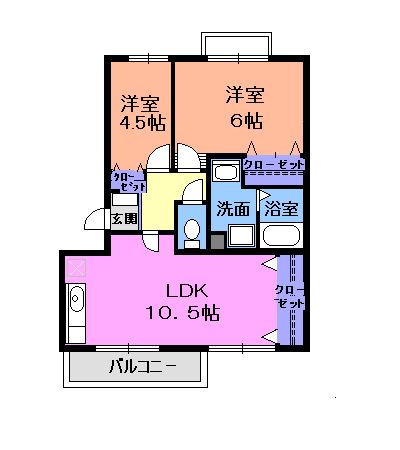 ライブタウン多加木の間取り