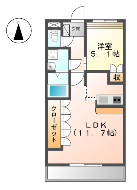 サザンクロスの間取り