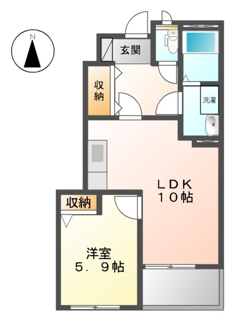 グランデ エスポワールの間取り