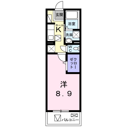 グラシオッソカツラの間取り