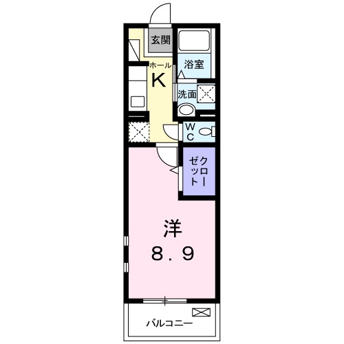 グラシオッソカツラの間取り