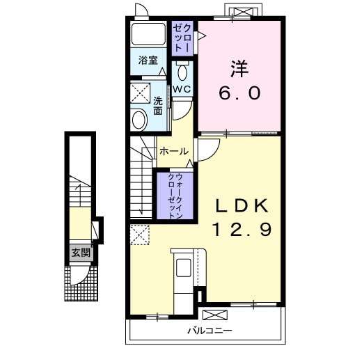 ノーブル・Ⅱの間取り