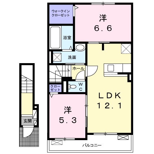 パレドールの間取り