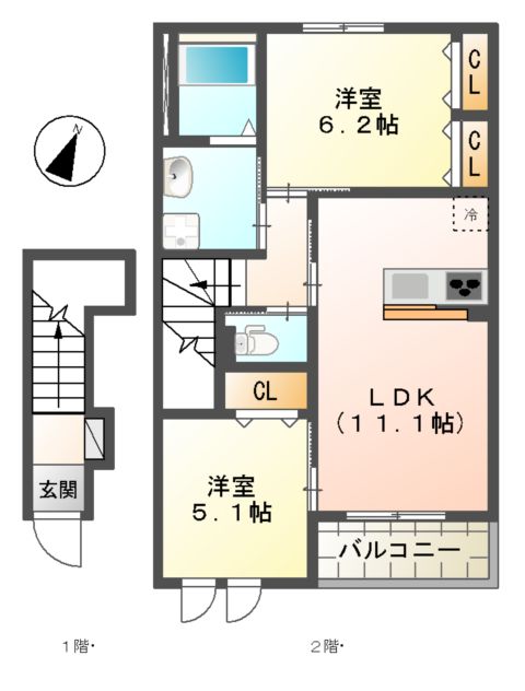 CORNIOLO (コルニオーロ)の間取り