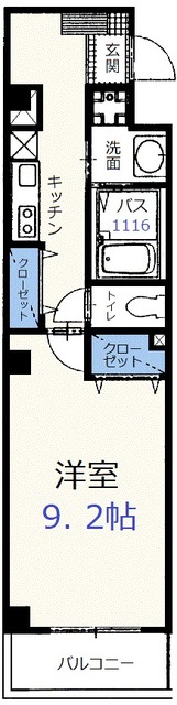 メゾン ド リーフの間取り