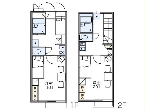 レオパレスソフィアの間取り