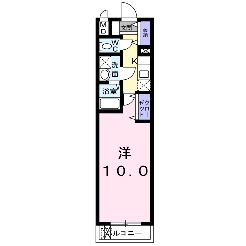 アルトプェンテの間取り