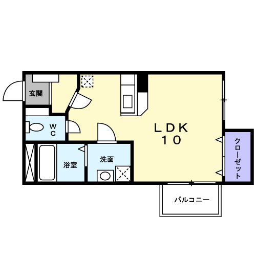 ミレニアJ・KⅢの間取り