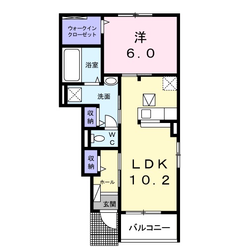アバンツァート岩槻の間取り