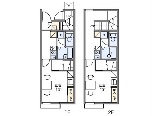 レオパレスなごみの間取り