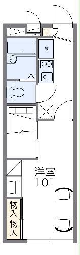 レオパレス金丈の間取り