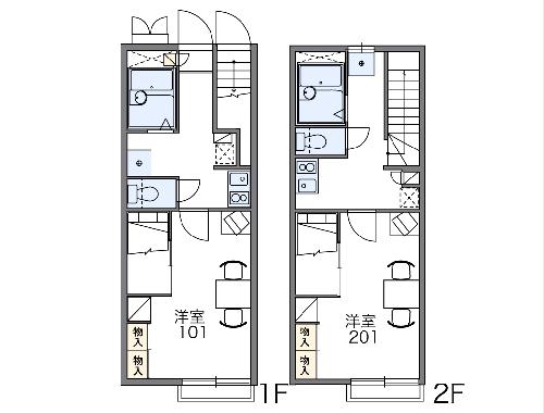 レオパレスTadashiの間取り
