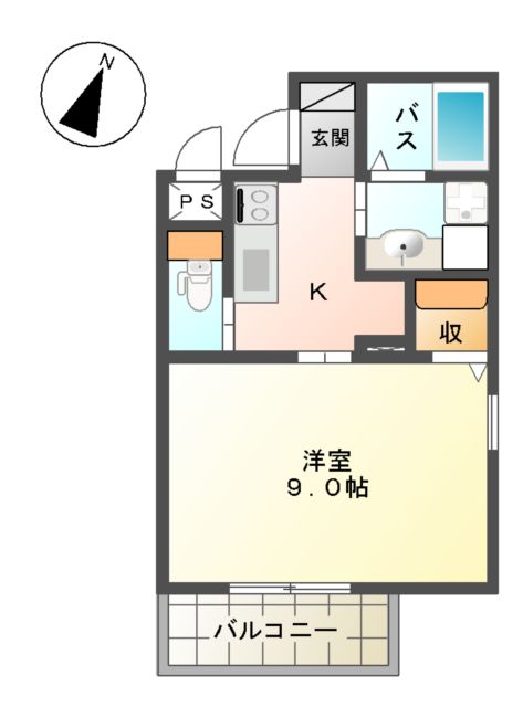 グランエスポワールの間取り