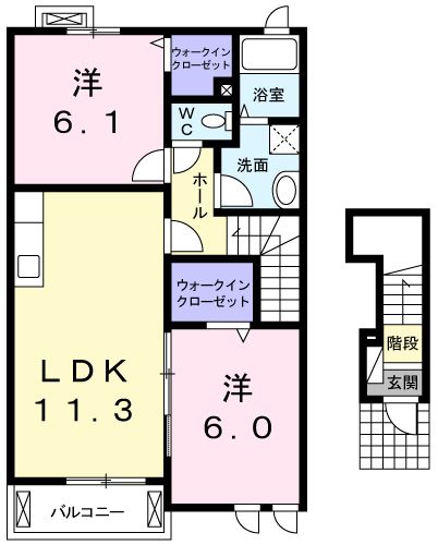 フィオーレⅣの間取り