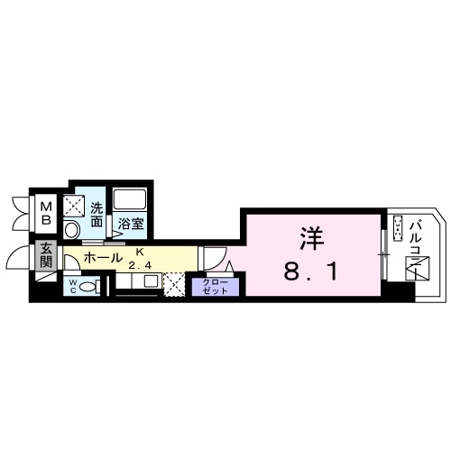 La Plage Shonanの間取り