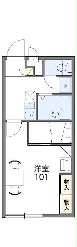 レオパレス春風の間取り