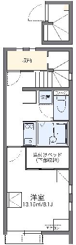 レオネクストプレルーディウムの間取り