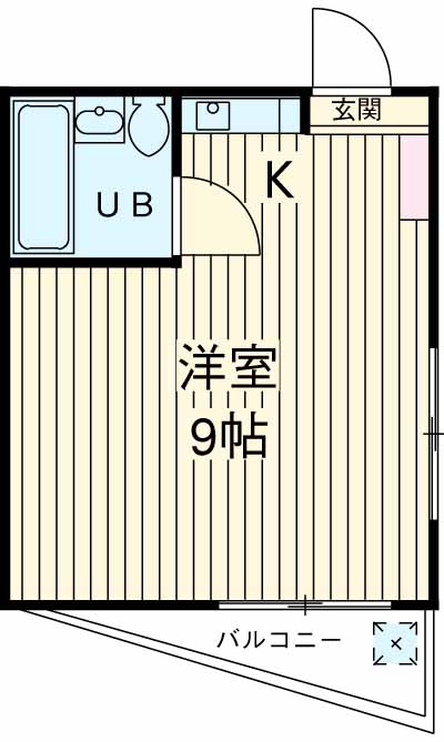 ウイリアムヒルズ桜上水の間取り