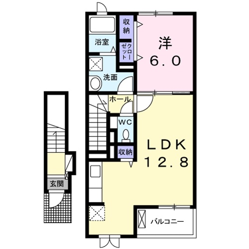 フォルシュⅡBの間取り