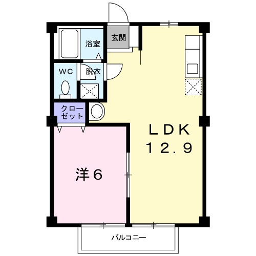 ファミール小杉Ⅱの間取り