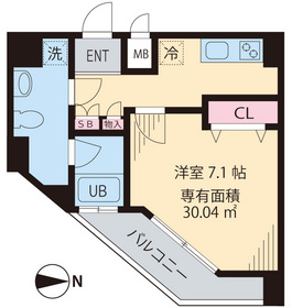 インペリアル パークⅠの間取り