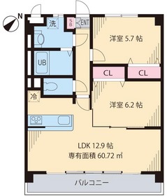 Ever Greenの間取り