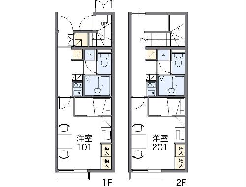 レオパレスRアンドKの間取り