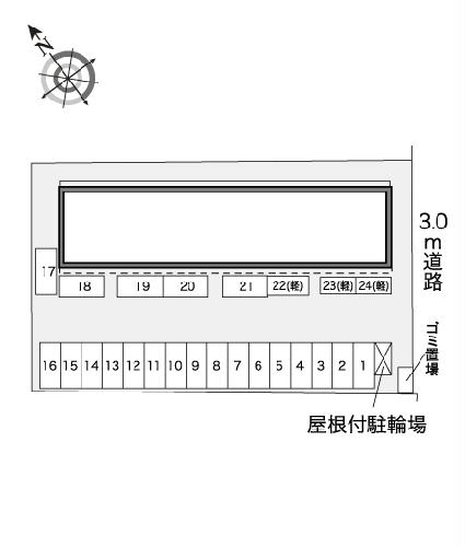 13/17 駐車場