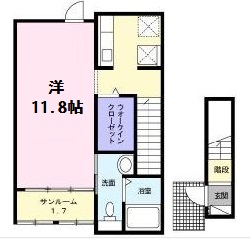 サン・エリートAの間取り