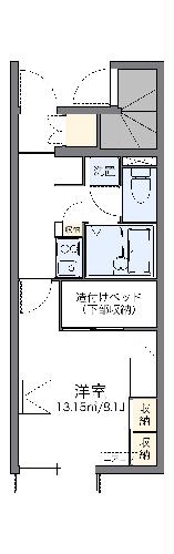 レオパレス新起の間取り