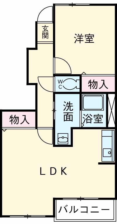ミルキーⅢの間取り